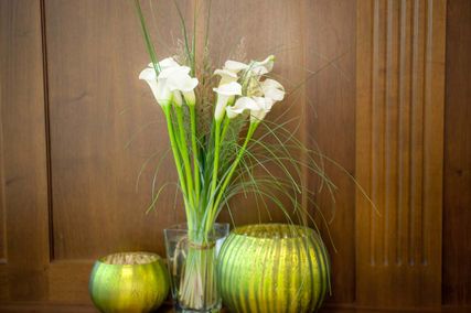 Blumen in der Kanzlei